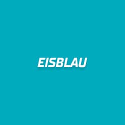 Eisblau